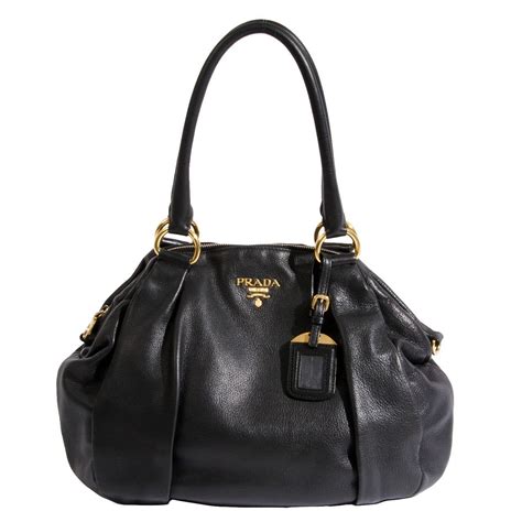 prada purses black prices leather|Prada original purses.